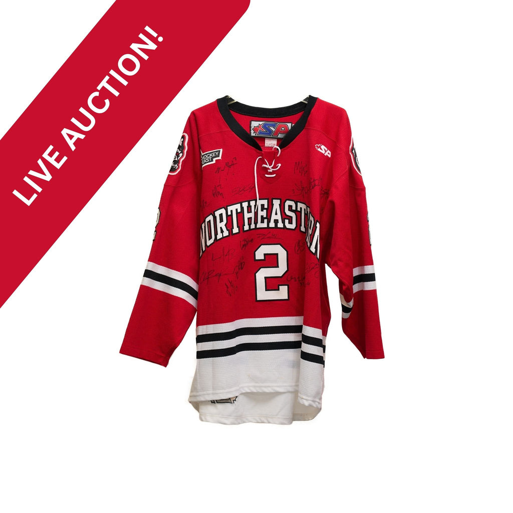 Northeastern Huskies Signed Hockey Jersey – No. 2