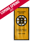 Future Auction 2027! Original Home of Boston Bruins Banner