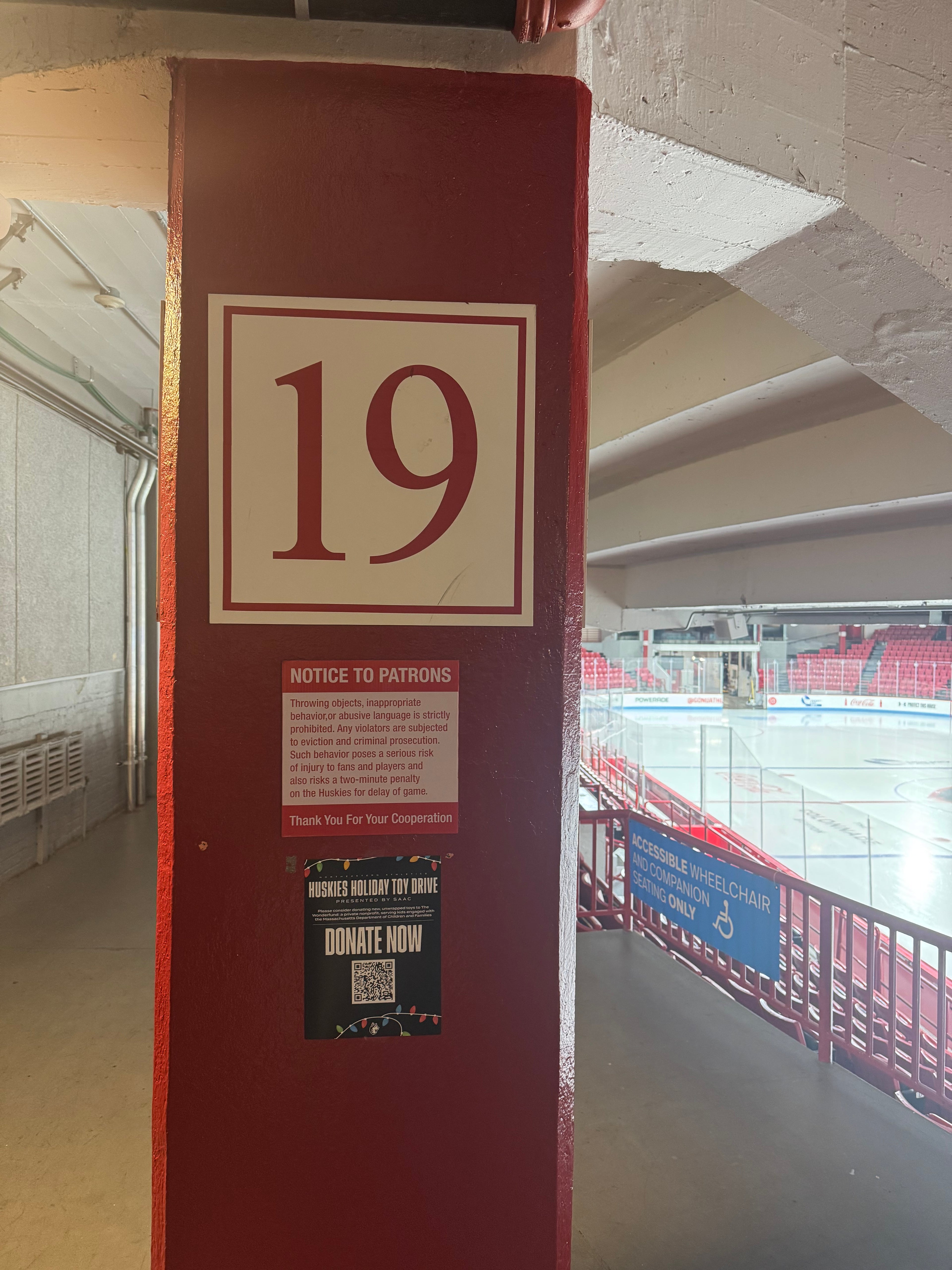 Stadium Section Sign - #19