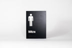 Men's Lobby Restroom Sign