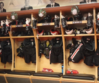Northeastern Men's Hockey Locker
