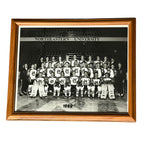 1989 Northeastern Team Hockey Framed Photograph