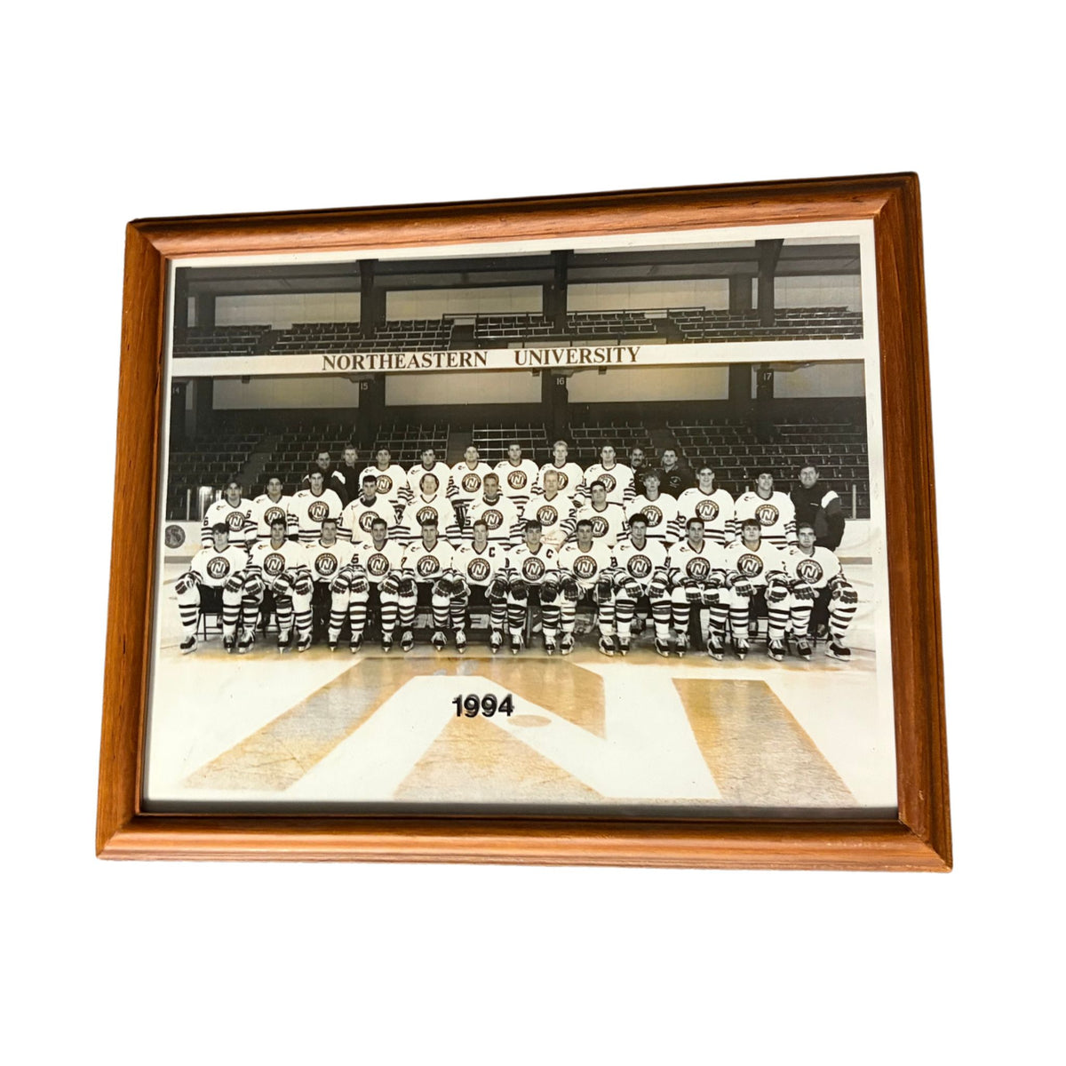 1994 Northeastern Team Hockey Framed Photograph