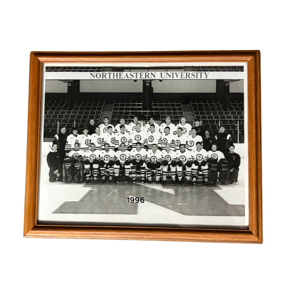 1996 Northeastern Team Hockey Framed Photograph