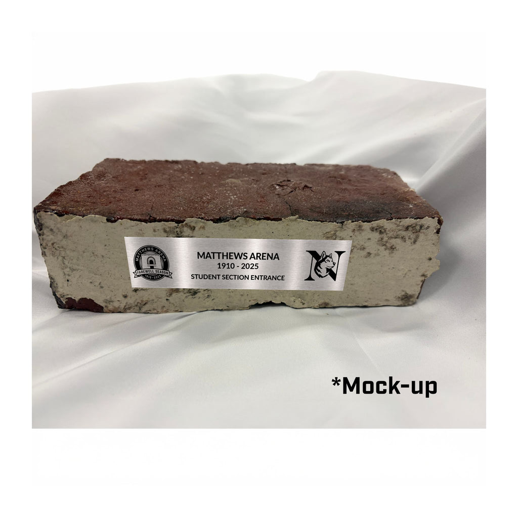 Matthews Arena Student Section Entrance Brick