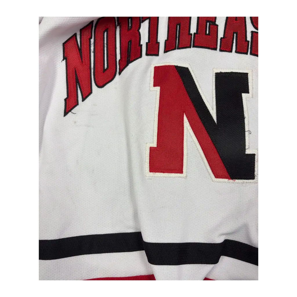 Northeastern Huskies Game-Issued Hockey Jersey – No. 41