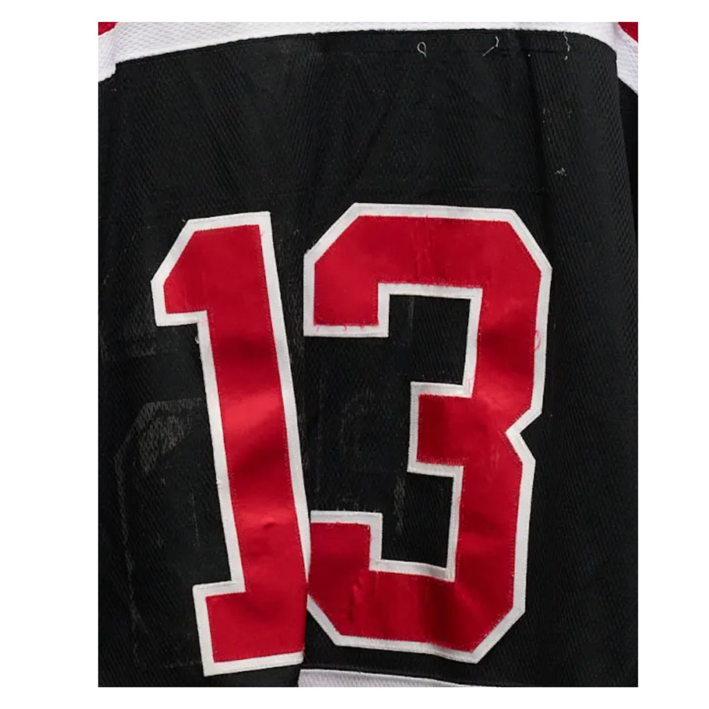 Northeastern Black Game-Issued Hockey Jersey – No. 13