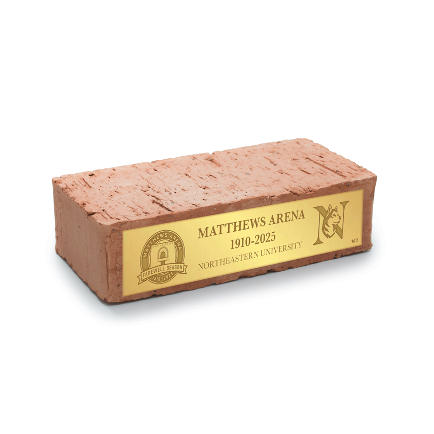 Matthews Arena Commemorative Numbered Brick