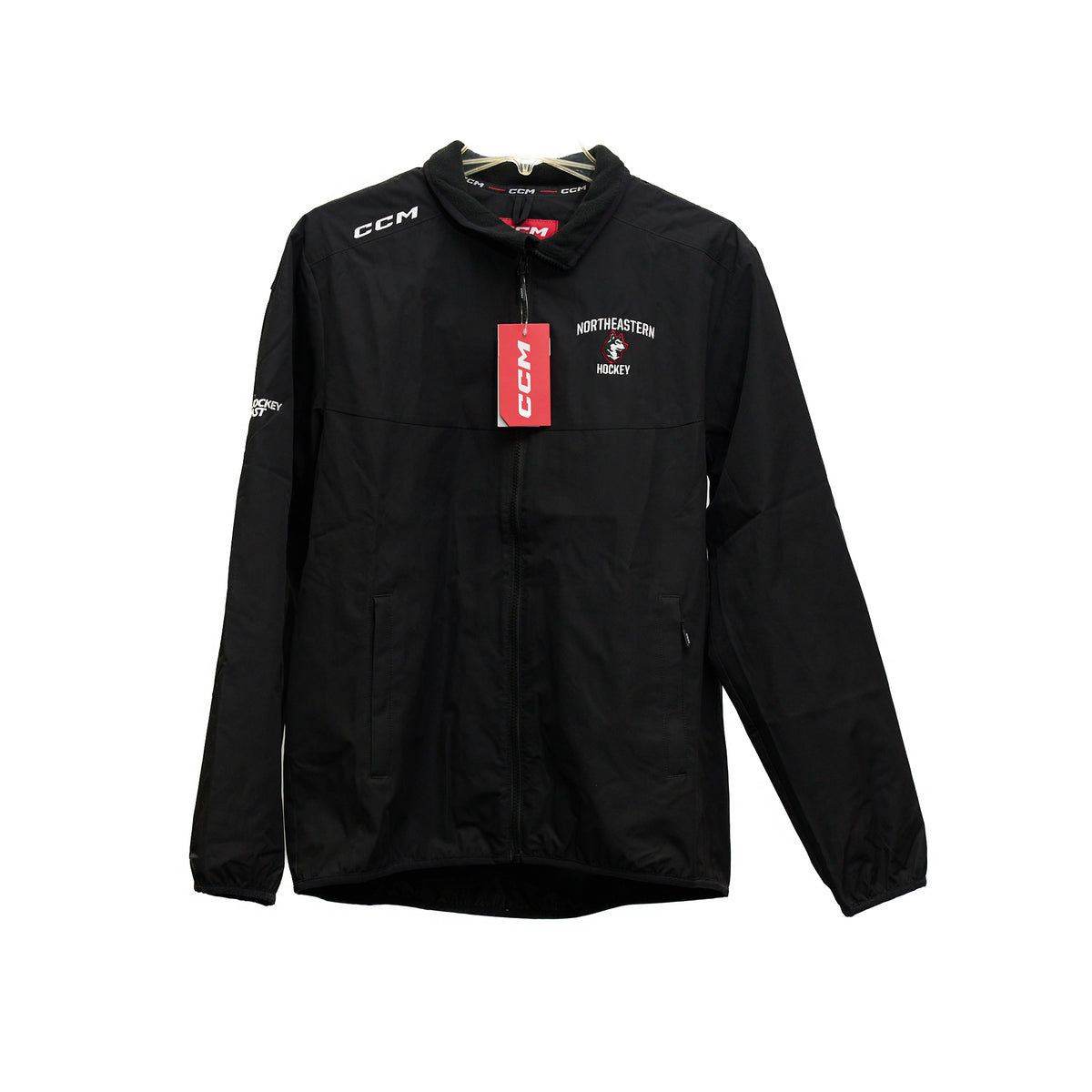Northeastern Huskies CCM Team-Issued Hockey Jacket