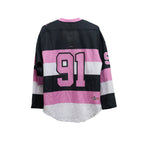 Northeastern Breast Cancer Awareness Game-Used Jersey – No. 91
