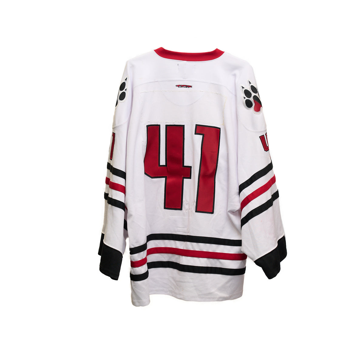 Northeastern Huskies Game-Issued Hockey Jersey – No. 41