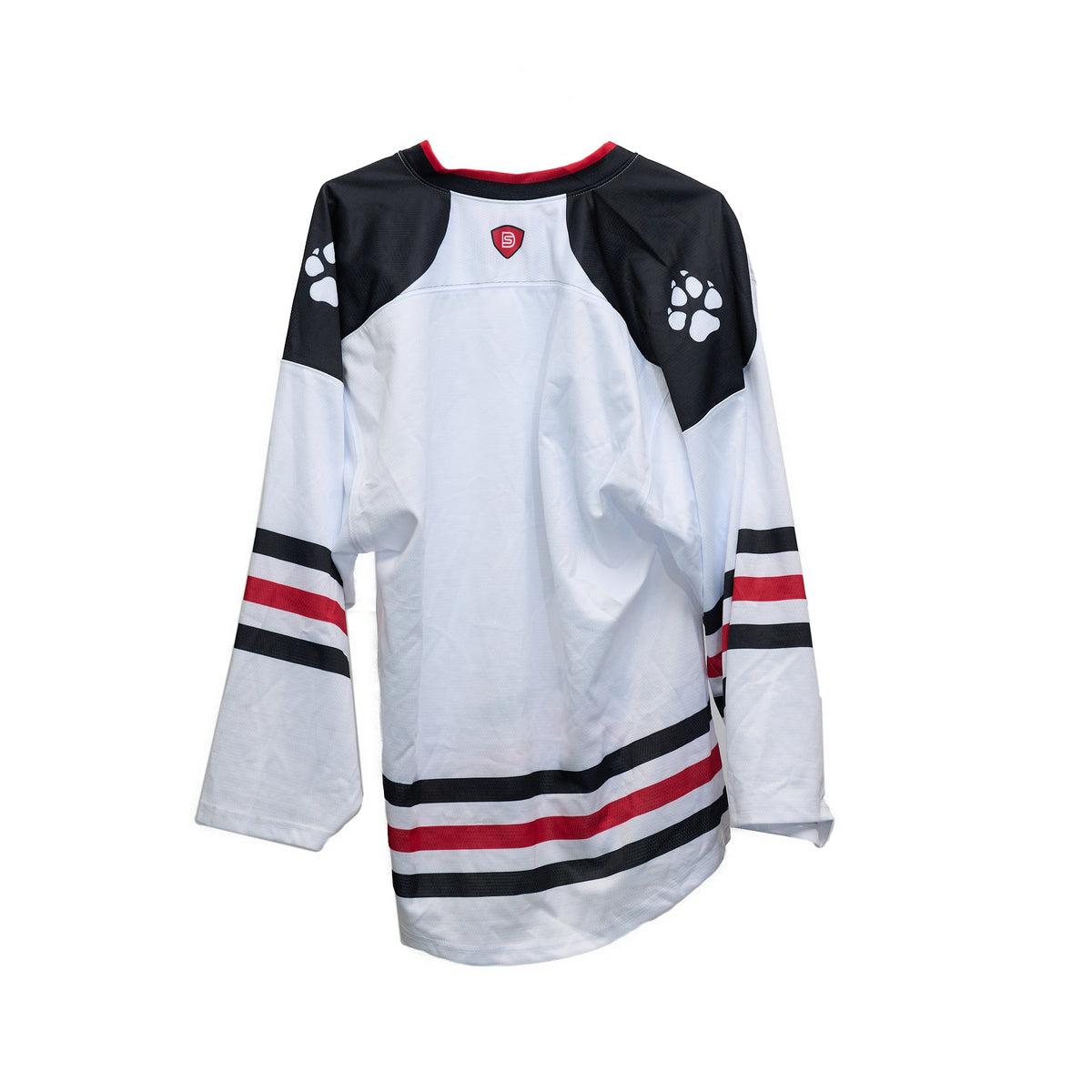Northeastern Huskies Traditional White Game-Issued Hockey Jersey (Small)