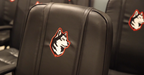 Press Box Game Used Northeastern-Branded Seats