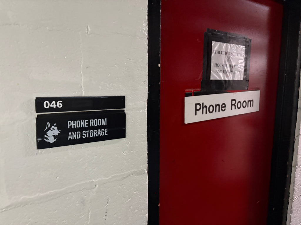 Phone Room and Storage - Wayfinding Sign