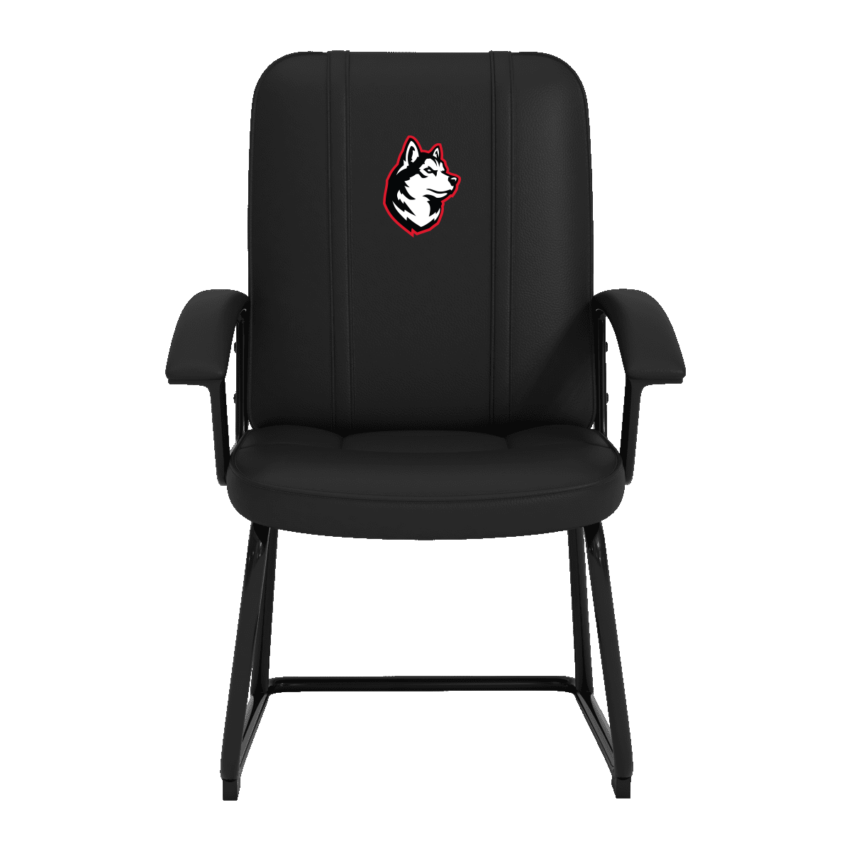 Press Box Game Used Northeastern-Branded Seats