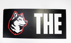 Matthews Arena “The Dog House” Student Section Banner