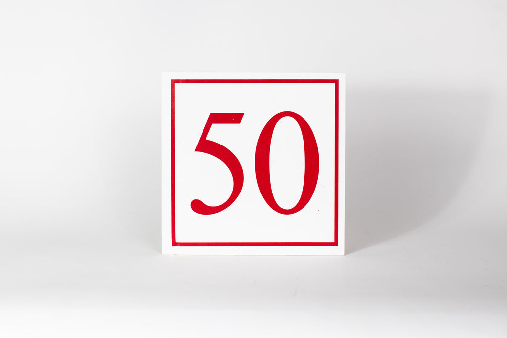 Stadium Section Sign #50