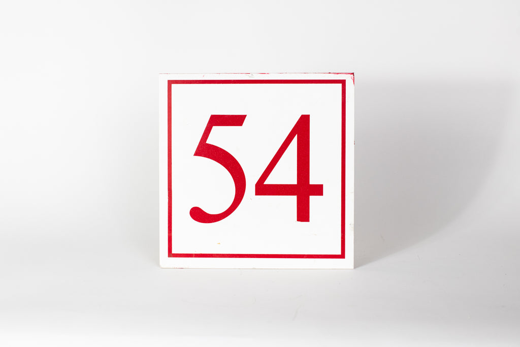 Stadium Section Sign #54