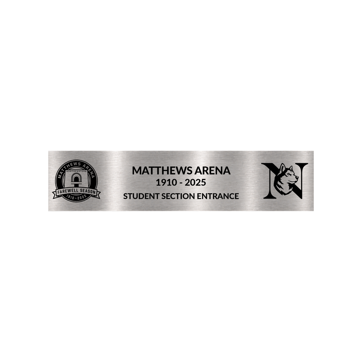 Matthews Arena Student Section Entrance Brick