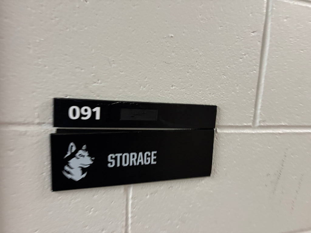 Storage - Wayfinding Sign