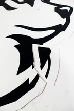 Auction Item: Women’s Husky Logo From Locker Room Door