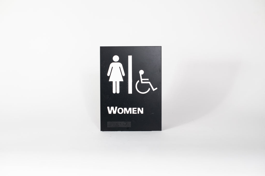Women's Lobby Restroom Sign