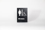 Women's Lobby Restroom Sign