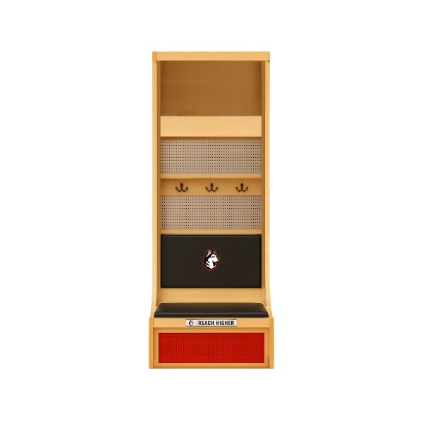 Northeastern Women's Hockey Locker